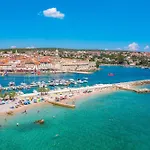New With Pool, Sea View, Close To A Beautiful - By Traveler Tourist Agency Krk - Id 2407 克尔克